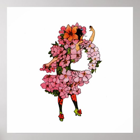リンゴの花 ポスター (正面)