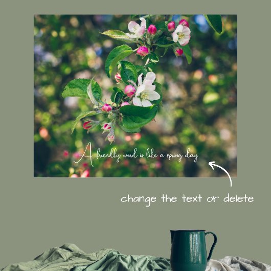 リンゴの花 ポスター