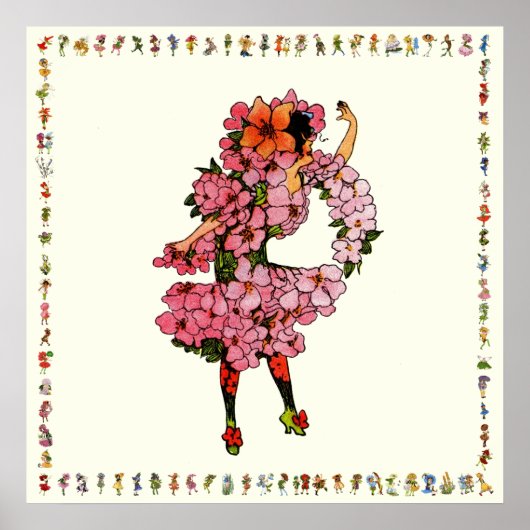 リンゴの花 ポスター (正面)