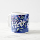 「リンゴの花」マグカップ コーヒーマグカップ (正面左)