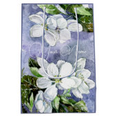 リンゴの花 ミディアムペーパーバッグ (裏面)