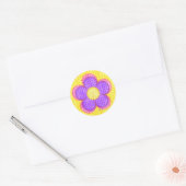 リンゴの花 ラウンドシール (封筒)
