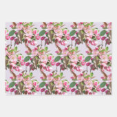 リンゴの花 ラッピングペーパーシート (正面2)