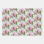 リンゴの花 ラッピングペーパーシート (正面)