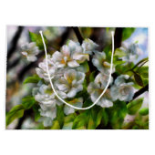 リンゴの花 ラージペーパーバッグ (裏面)