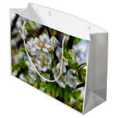 リンゴの花 ラージペーパーバッグ (裏面アングル)