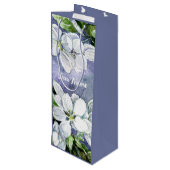 リンゴの花 ワインギフトバッグ (裏面アングル)