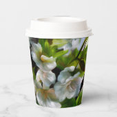 リンゴの花 紙コップ (裏面)