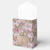 リンゴの花 - 結婚のお礼箱 フェイバーボックス (オープン)