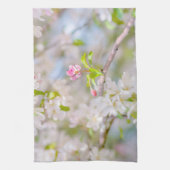 リンゴの花 – 美しい キッチンタオル (縦)