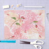 リンゴの花 薄葉紙 (クラフト)