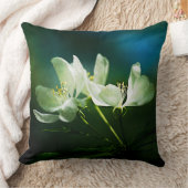 リンゴの花 – 2つの花 クッション (ブランケット)