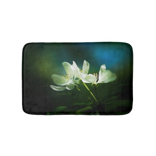 リンゴの花 – 2つの花 バスマット (正面)