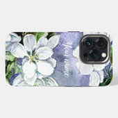 リンゴの花 iPhoneケース (裏面横)