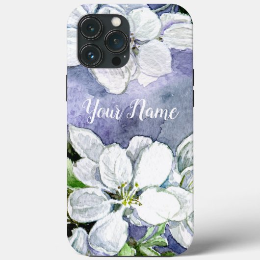 リンゴの花 iPhone / iPad ケース Case-Mate iPhoneケース (裏面)