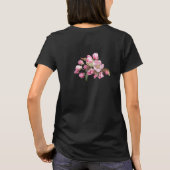 リンゴの花 Tシャツ (裏面)