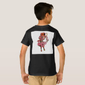 リンゴの花 Tシャツ (裏面フル)
