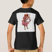 リンゴの花 Tシャツ (裏面)