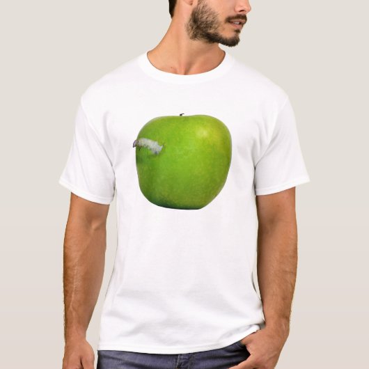 リンゴの虫 Tシャツ (正面)