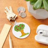 リンゴの赤い木 キーホルダー