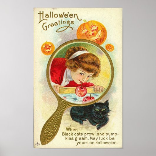 リンゴの鏡ボビングの子ども ポスター (正面)