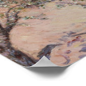 リンゴの開花の果樹園，コロンブス ポスター (角)