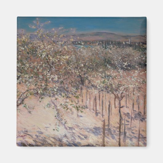 リンゴの開花の果樹園，コロンブス マグネット (正面)