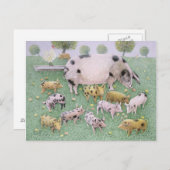 リンゴの饗宴 ポストカード (正面/裏面)