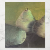 リンゴの３つ ワインラベル (シングルラベル)