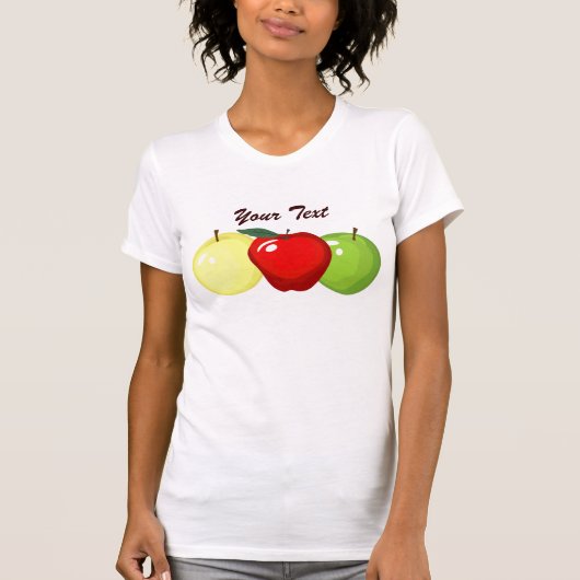 リンゴのTシャツ3枚 Tシャツ (正面)