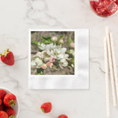 リンゴは花を咲かせる 縁ありカクテルナプキン (インサイチュ)