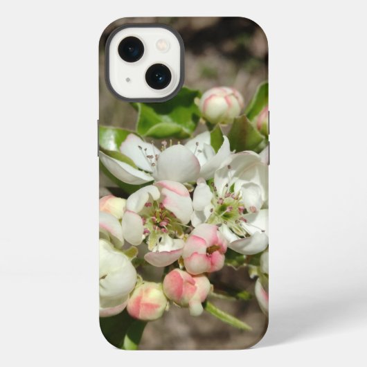 リンゴは花を咲かせる iPhoneケース (裏面)