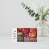 リンゴを入れる 名刺 (スタンド正面)