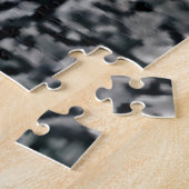 リンゴを食べるリス ジグソーパズル (側面)