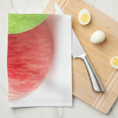 リンゴを2つ キッチンタオル (四つ折り)