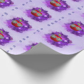 リンゴインサンクフル銀河系ラッピング紙 ラッピングペーパー (角)