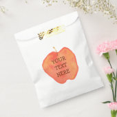 リンゴカスタム フェイバーバッグ (封をした状態)