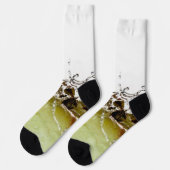 リンゴカッコいいの果実の水滴の飛沫 ソックス (左)