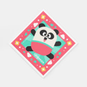 リンゴキッズパーティー紙ナプキンズウィズエリオット スタンダードランチョンナプキン (角)