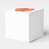 リンゴパーソナライズされた フェイバーボックス (正面サイド)