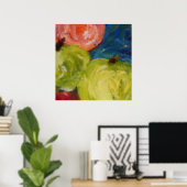 リンゴプリント ポスター (ホームオフィス)