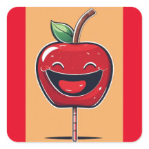 リンゴユーモアのある