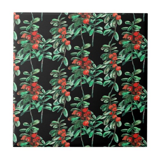 リンゴンベリー タイル (正面)