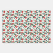 リンゴンベリー ラッピングペーパーシート (正面)