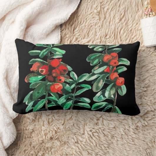 リンゴンベリー ランバークッション (ブランケット)