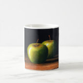 リンゴ付きマグカップ コーヒーマグカップ (中央)