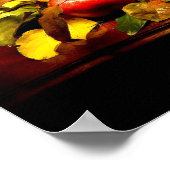 リンゴ入りコルヌコピア ポスター (角)