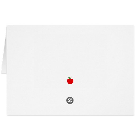 リンゴ名前をカスタムする (裏面横)