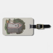 リンゴ園の離れ家 ラゲッジタグ (正面横)