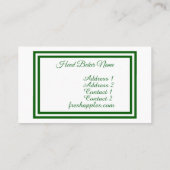 リンゴ園 名刺 (裏面)